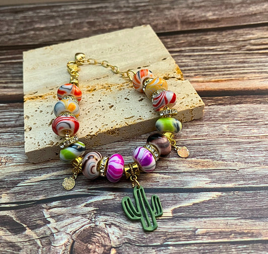 Arizona Skyline Charm Bracelet