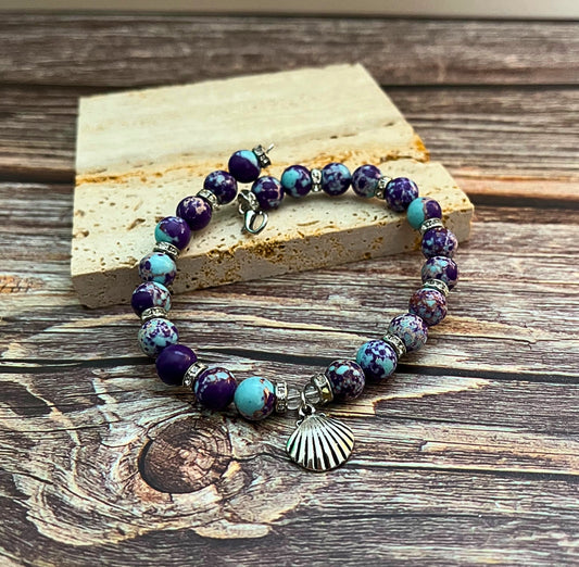 Purple Tide Treasures Bracelet