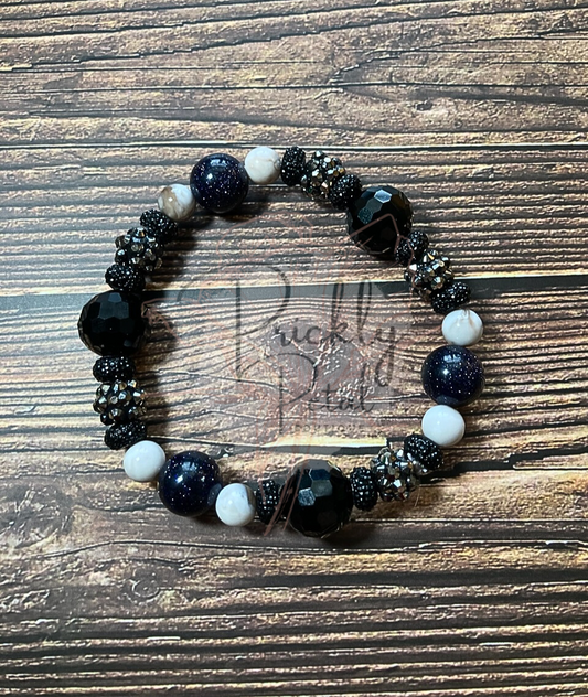 Galactic Beaded Bracelet