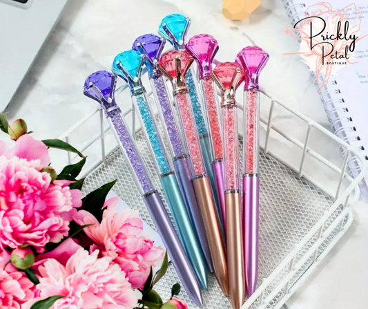 Glam Gem Crystal Pens